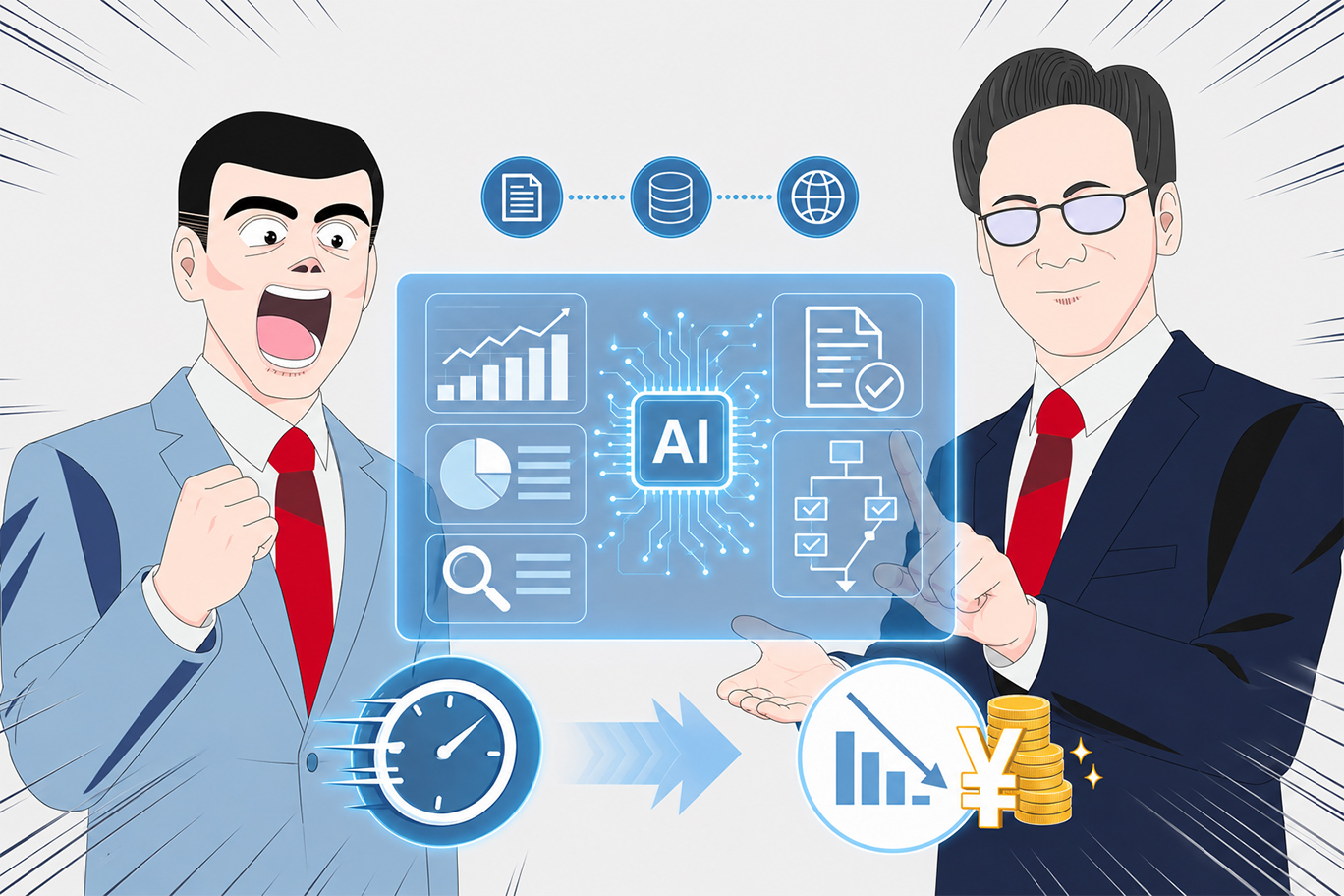 AIを活用した経営計画策定支援